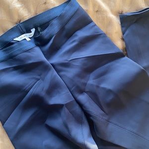Helmut Lang navy blue leggings